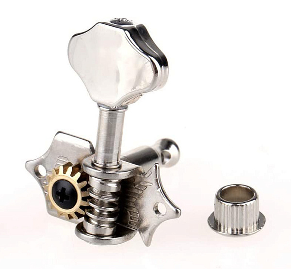 JL-28N-CR-3+3 Колки для гитары 3+3, хром, Metallor
