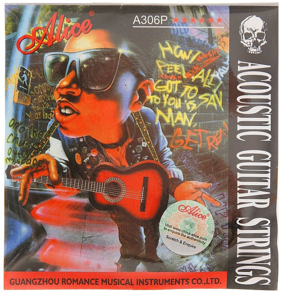 ALICE A306P-SL - Струны для акустической гитары