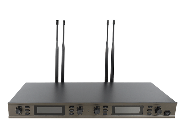 Микрофонная радиосистема Axelvox [DX800FC] UHF 650 - 758 MHz, цифровая модуляция, LCD дисплей, DSP, ручной микрофон - 4 шт.