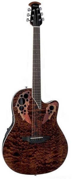 OVATION CE48P-TGE Celebrity Elite Plus Super Shallow Tiger Eye электроакустическая...