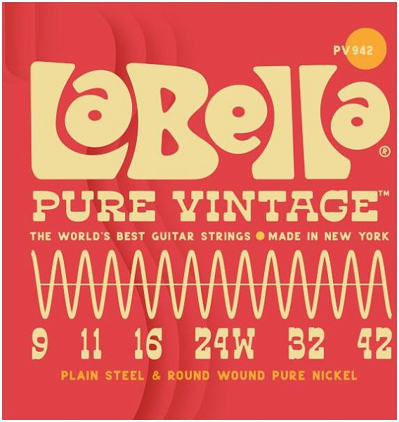 LA BELLA PV942 - Струны для электрогитары
