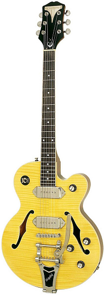 EPIPHONE WILDKAT ANTIQUE NATURAL W/BIGSBY VIBROTONE TREMOLO - Электрогитара