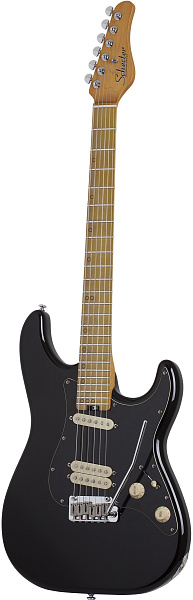 Электрогитара SCHECTER [MV-6 GBLK] 6-струнная, корпус: липа, гриф: запеченый клен, 24 лада, цвет: Gloss Black (GBLK)