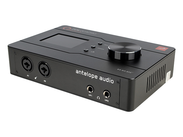Аудиоинтерфейс Antelope Audio [Zen Quadro Synergy Core] 24 бит/192 кГц, 14x10, Отношение сигнал/шум: 110 дБ, ADAT для расширения входов/выходов, конвертеры с коэффициентом усиления до 130 дБ, два микрофонных предусилителя с 65 дБ усиления