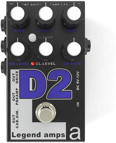 AMT ELECTRONICS D-2 - Гитарный предусилитель