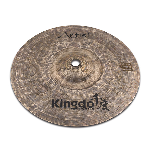 Тарелка сплэш 8" [8" ARTIST DARK SPLASH] KINGDO [8" ARTIST DARK SPLASH] сплав B20, ручная работа, поверхность натуральная