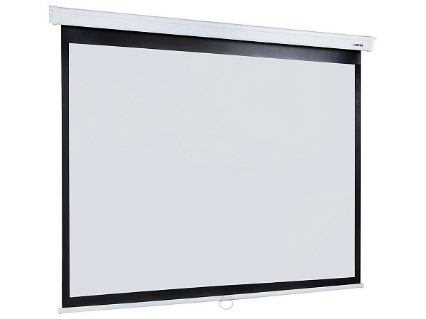 [LMP-100112] Настенный экран Lumien [Master Picture] 229х305 см (раб.область 221х297 см) (146") Matte White FiberGlass (белый корпус) черн. кайма по периметру, возможность потолочн./настенного крепления 4:3