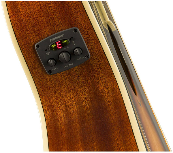 FENDER FA-235E Concert 3-tone Sunbrst - Гитара электроакустическая шестиструнная