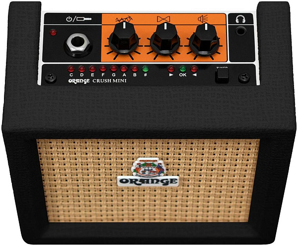 ORANGE Crush MINI BK автономный гитарный мини-комбо, 3 ватта, черный