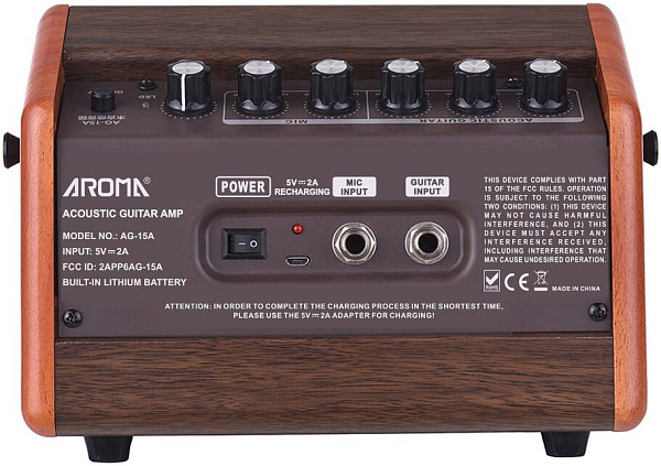AROMA AG-15A - Комбоусилитель для акустической гитары