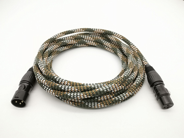 G44-XLR-M-F-0300-Z Кабель микрофонный 3м, ZZcable