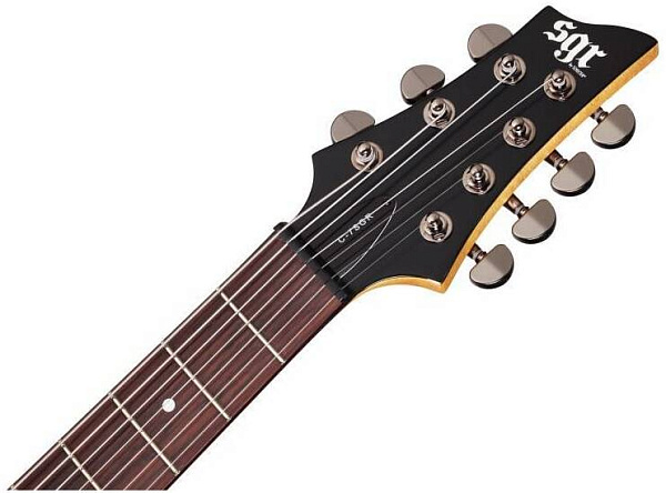 SCHECTER SGR C-7 MSBK - 7-струнная электрогитара, 24 лада