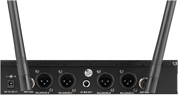 LAUDIO LS-804-M Вокальная радиосистема, 4 ручных передатчика LAudio