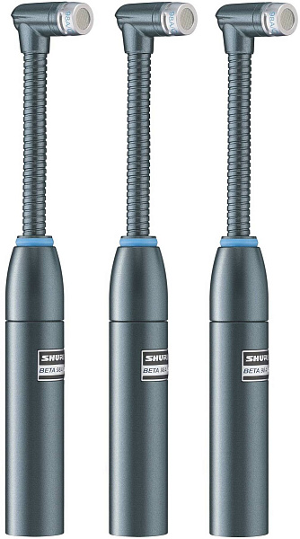 SHURE BETA 98AMP/C-3PK - Микрофонный комплект