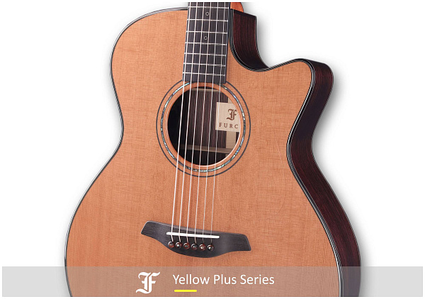 FURCH MC Yellow Gc-CR SPA + Кейс - Гитара электроакустическая шестиструнная