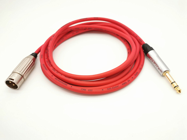 G7-XLR-M-JB-0200-2 Кабель мониторный XLR-M-JB, 2м, ZZcable