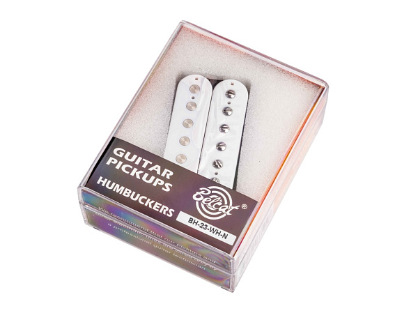 BH-22Neck-WH Звукосниматель магнитный, хамбакер, нековый, белый, Belcat