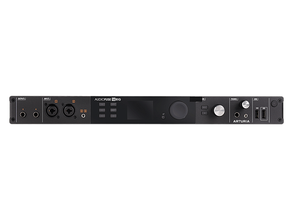 Аудиоинтерфейс USB [831001] Arturia [Audiofuse 16 Rig] 24бит/192кГц, 2 комбо входа XLR/1/4", 16 аналоговых входов, 10 аналоговых выходов, 2 выхода для наушников, 2 входа и 2 выхода ADAT, вход/выход Word Clock, MIDI (In/Out/Thru), 3 порта USB-A для подклю