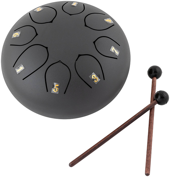 BEE DF1101 BLACK - Барабан язычковый Глюкофон