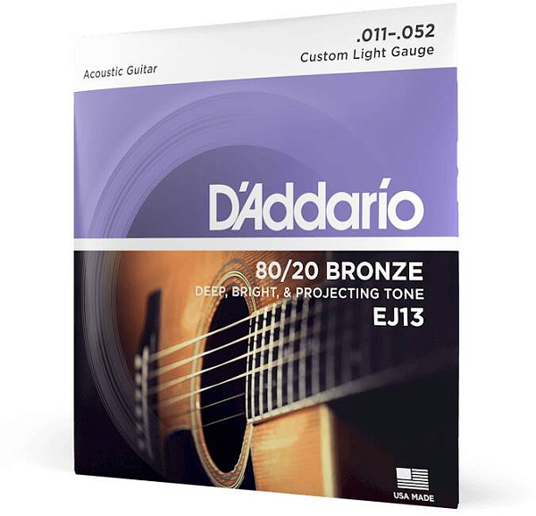 D'ADDARIO EJ13 - Струны для акустической гитары