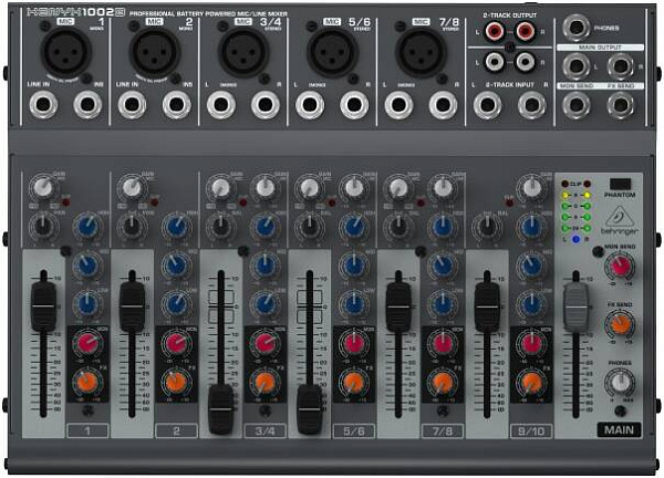 BEHRINGER XENYX 1002B - Микшерный пульт