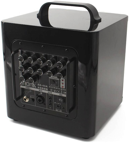 AROMA AG-40A BK - Комбоусилитель для акустической гитары