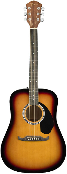 FENDER FA-125 Dreadnought w/bag, SB - Гитара акустическая