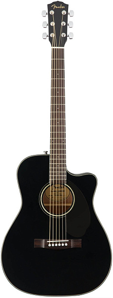 FENDER CC-60SCE BLK WN - Гитара электроакустическая