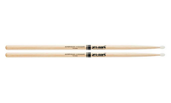 TX7AN 7A Барабанные палочки, орех гикори, нейлоновый наконечник, ProMark