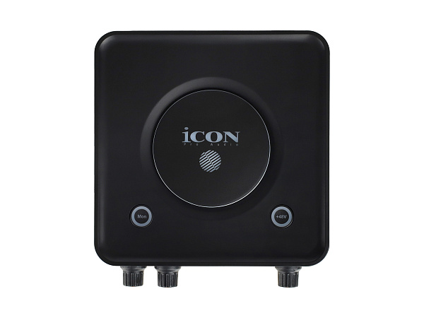 Аудиоинтерфейс USB [110313A2006] Icon [USolo] АЦП/ЦАП 24 бит/192 кГц, 20-20000 Гц, 108 дБ, S/N: -108 дБ, THD+N: -91 дБ, Combo XLR/TRS микр. вход / 2x1/4" TS лин. выхода, 1/4" TRS выход для наушников, USB-C