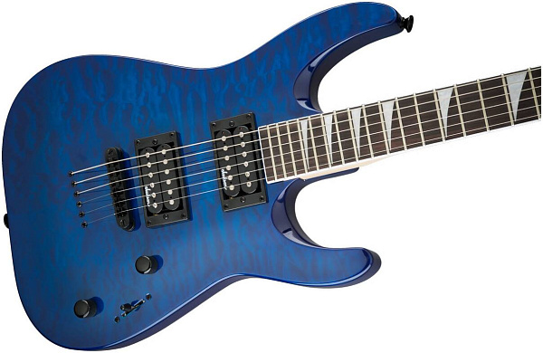 JACKSON JS32TQ DKA, AH FB - TR BL электрогитара, цвет синий