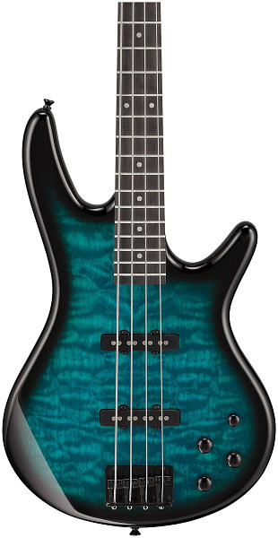 IBANEZ GSR280QA-TMS бас-гитара, 4 струны, цвет - синий