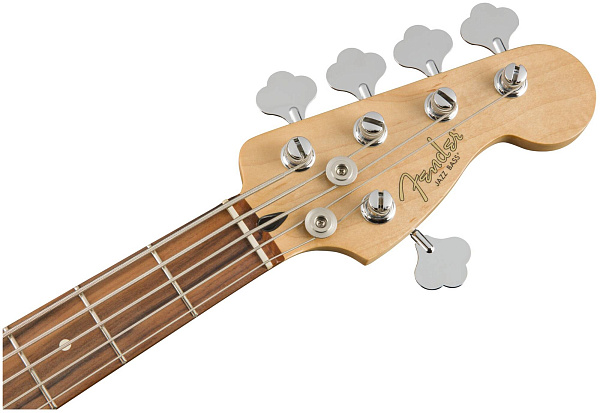FENDER PLAYER JAZZ BASS V PF PWT Бас-гитара 5-и струнная, цвет белый