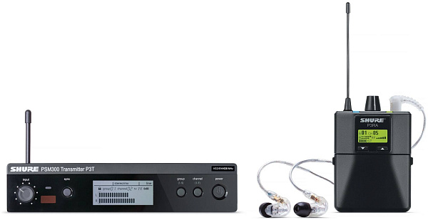SHURE P3TERA215CL M16 - Система персонального мониторинга