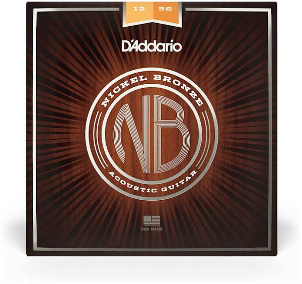 D'ADDARIO NB1256 - Струны для акустической гитары