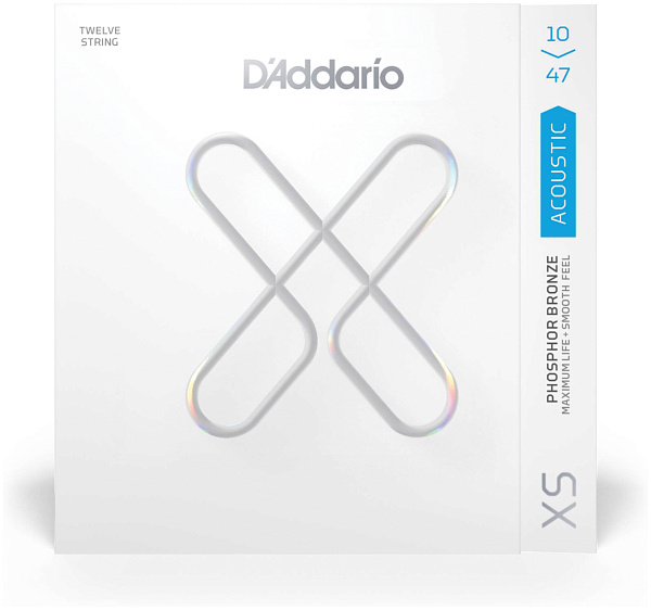 D'ADDARIO XSAPB 1047-12 - Струны для акустической 12-струнной гитары