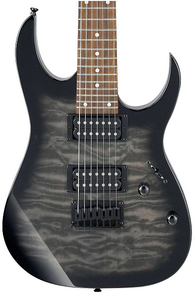 IBANEZ GRG7221QA-TKS GRG 7-STRING электрогитара, цвет темный санбёрст.