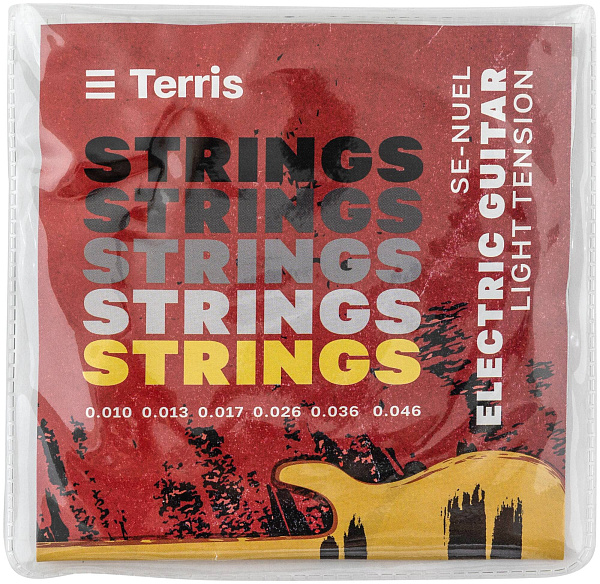 TERRIS SE-NUE L - Струны для электрогитары