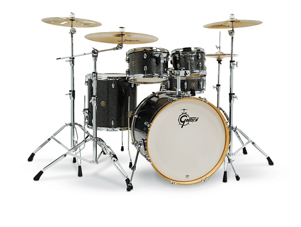 CM1-E605-BS Catalina Maple Барабанная установка, черная, (3 коробки), Gretsch