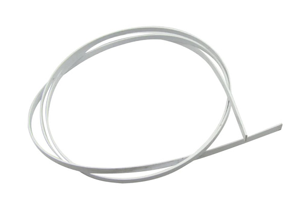 M491-5 Кант для корпуса гитары, 1650х6х1.5мм, белый, 5шт, Musiclily