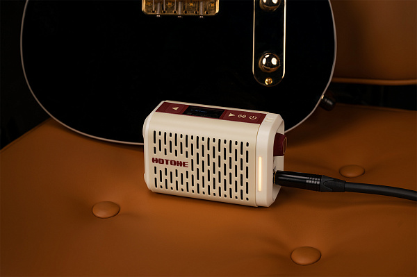 Моделирующий мини усилитель Hotone [Pulze Mini WH] с Bluetooth, цвет белый