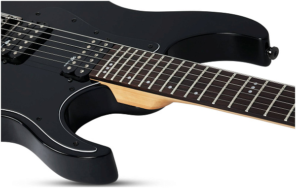 SCHECTER SGR BANSHEE-6 BLK - электрогитара, 24 лада
