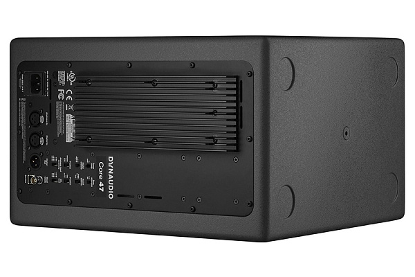 Акустическая система (студийный монитор) [954358] Dynaudio [Core 47 R] активная, 3-х полосная, ВЧ динамик 1.1", СЧ динамик 4", НЧ динамик 7", мощность: ВЧ/СЧ/НЧ 150/500/500 Вт, частоты: 41-24000 Гц, входы: XLR, AES3 XLR, BNC Word Clock, выходы: AES3 XLR