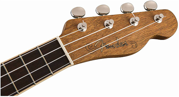 FENDER UKULELE ZUMA NAT WN укулеле концерт, цвет натуральный (махогани)
