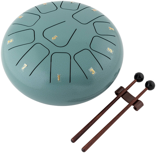 BEE DF1104 GREEN - Барабан язычковый Глюкофон