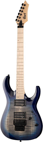 CORT X300-BLB X Series Электрогитара, синий санберст, Cort