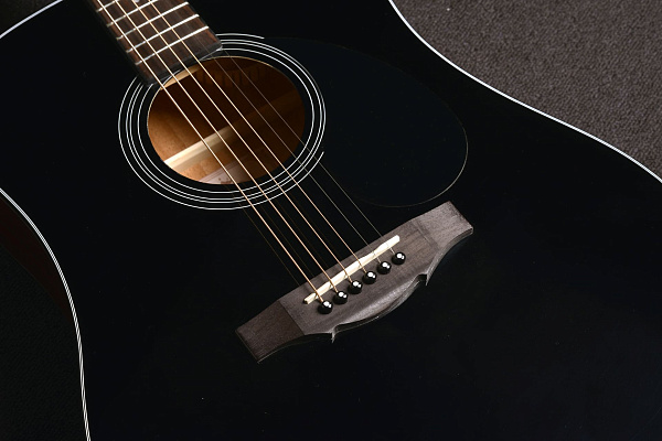 KEPMA EDCE K10 Black Matt - Трансакустическая гитара