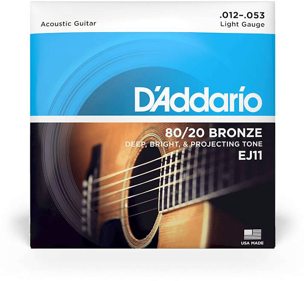 D'ADDARIO EJ11 - Струны для акустической гитары