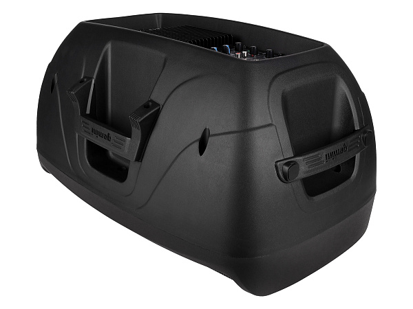 Акустическая система Gemini [AS-2112P] Активная, 2-х полосная, мощность RMS/Peak 750/1500 Вт, АЧХ 45-20000 Гц, Max SPL 108 дБ, динамики: 12" НЧ, 1" ВЧ, входы: 1/8" TRS AUX, RCA (L/R) AUX, 2xXLR микрофонные, 2x1/4" линейные, выходы: XLR Mix