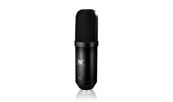 Микрофон конденсаторный Icon [M5] кардиоидный, 20-20000 Гц, сопротивление: 1000 Ом, 138 дБ, S/N: 82 дБ, дин. диапазон: 124 дБ, фантомное питание: +48 В